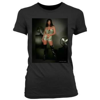 Tera Patrick Women's Junior Cut Crewneck T-Shirt