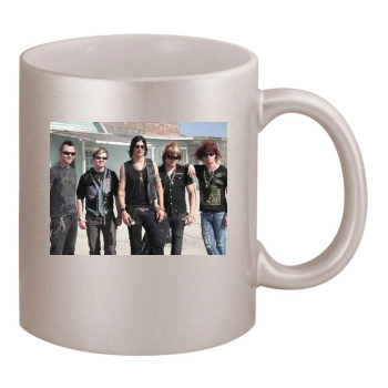 Hinder 11oz Metallic Silver Mug