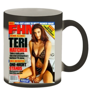 Teri Hatcher Color Changing Mug