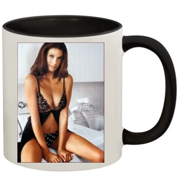 Teri Hatcher 11oz Colored Inner & Handle Mug