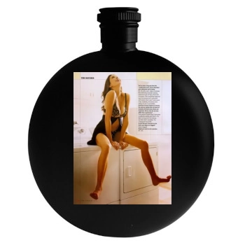 Teri Hatcher Round Flask