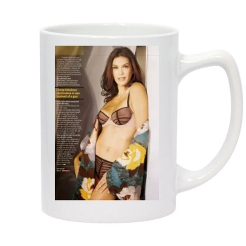 Teri Hatcher 14oz White Statesman Mug