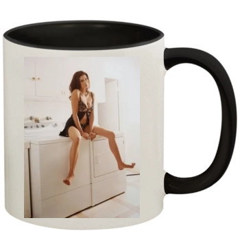 Teri Hatcher 11oz Colored Inner & Handle Mug