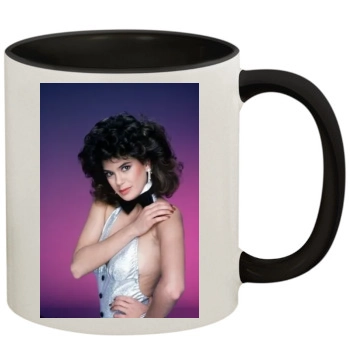 Teri Hatcher 11oz Colored Inner & Handle Mug