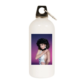 Teri Hatcher White Water Bottle With Carabiner