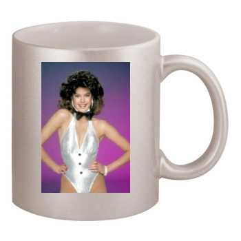 Teri Hatcher 11oz Metallic Silver Mug