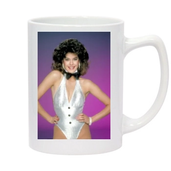 Teri Hatcher 14oz White Statesman Mug