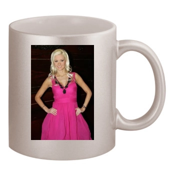 Holly Madison 11oz Metallic Silver Mug