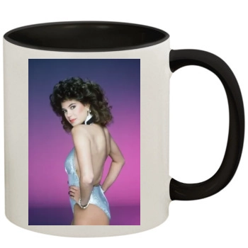 Teri Hatcher 11oz Colored Inner & Handle Mug