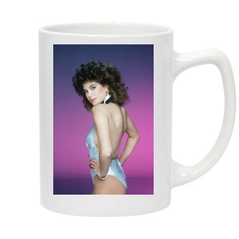 Teri Hatcher 14oz White Statesman Mug