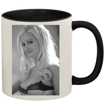 Holly Madison 11oz Colored Inner & Handle Mug