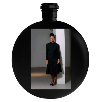 Thandie Newton Round Flask