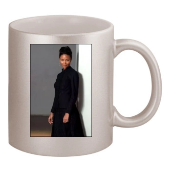 Thandie Newton 11oz Metallic Silver Mug