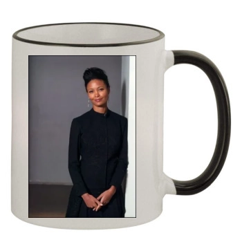 Thandie Newton 11oz Colored Rim & Handle Mug