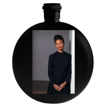 Thandie Newton Round Flask