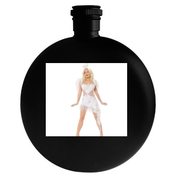 Holly Madison Round Flask