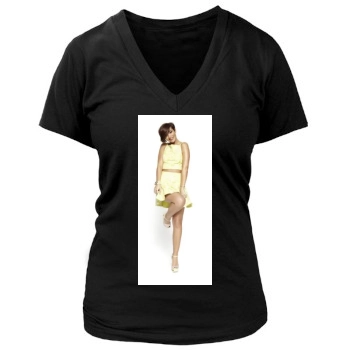 The Saturdays Women's Deep V-Neck TShirt