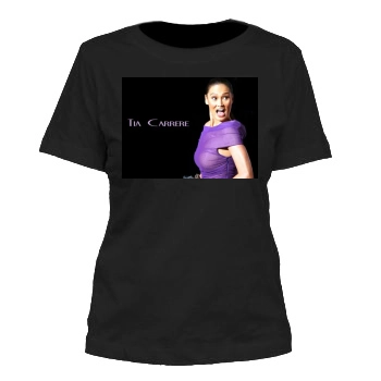 Tia Carrere Women's Cut T-Shirt