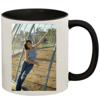 Tia Carrere 11oz Colored Inner & Handle Mug