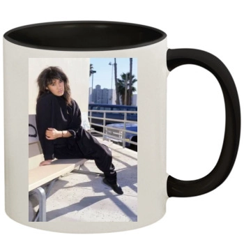 Tia Carrere 11oz Colored Inner & Handle Mug