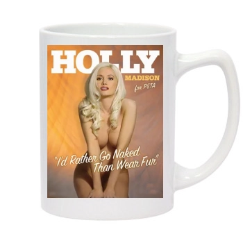 Holly Madison 14oz White Statesman Mug