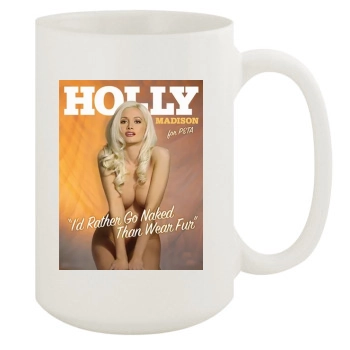 Holly Madison 15oz White Mug