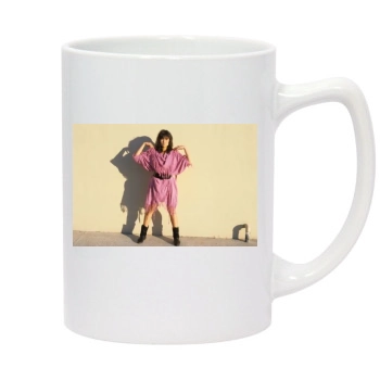 Tia Carrere 14oz White Statesman Mug