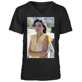 Tia Carrere Men's V-Neck T-Shirt