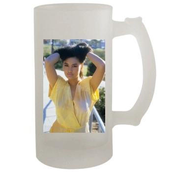 Tia Carrere 16oz Frosted Beer Stein