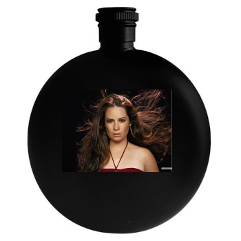 Holly Marie Combs Round Flask