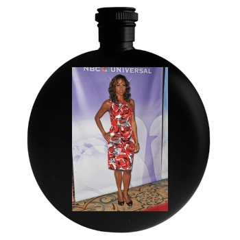 Holly Robinson Peete Round Flask