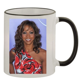 Holly Robinson Peete 11oz Colored Rim & Handle Mug