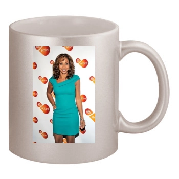 Holly Robinson Peete 11oz Metallic Silver Mug