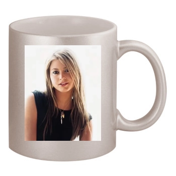 Holly Valance 11oz Metallic Silver Mug