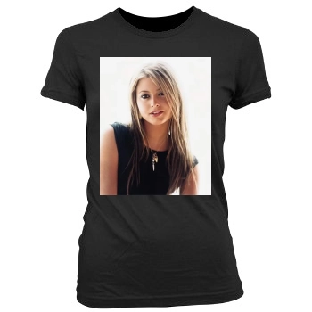 Holly Valance Women's Junior Cut Crewneck T-Shirt