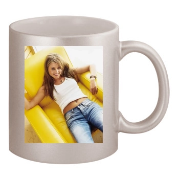 Holly Valance 11oz Metallic Silver Mug