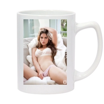 Tierra Lee 14oz White Statesman Mug