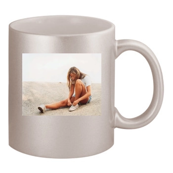 Holly Valance 11oz Metallic Silver Mug