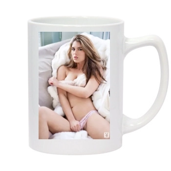 Tierra Lee 14oz White Statesman Mug