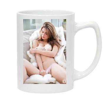 Tierra Lee 14oz White Statesman Mug