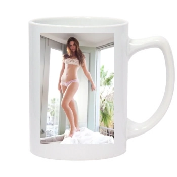 Tierra Lee 14oz White Statesman Mug