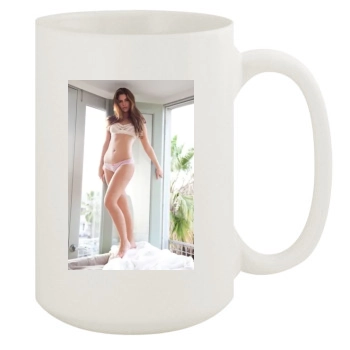 Tierra Lee 15oz White Mug