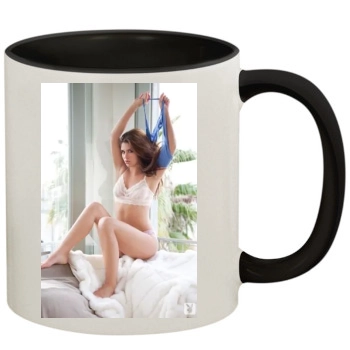 Tierra Lee 11oz Colored Inner & Handle Mug