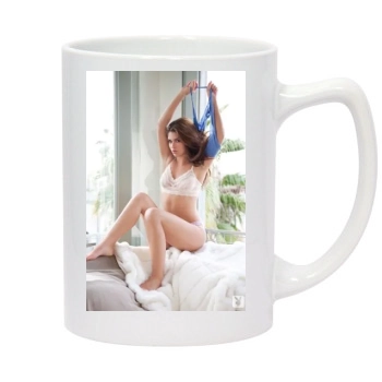 Tierra Lee 14oz White Statesman Mug