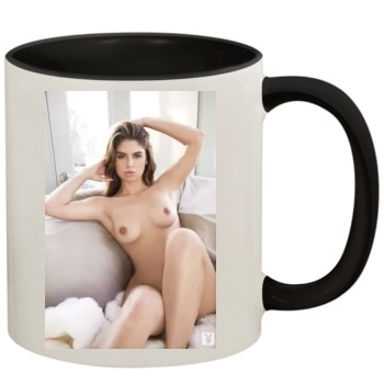 Tierra Lee 11oz Colored Inner & Handle Mug