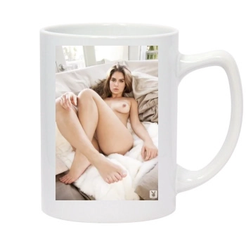 Tierra Lee 14oz White Statesman Mug