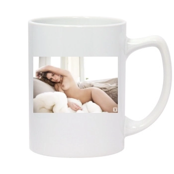 Tierra Lee 14oz White Statesman Mug