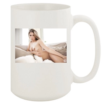 Tierra Lee 15oz White Mug