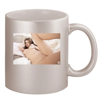 Tierra Lee 11oz Metallic Silver Mug