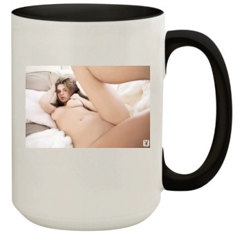 Tierra Lee 15oz Colored Inner & Handle Mug